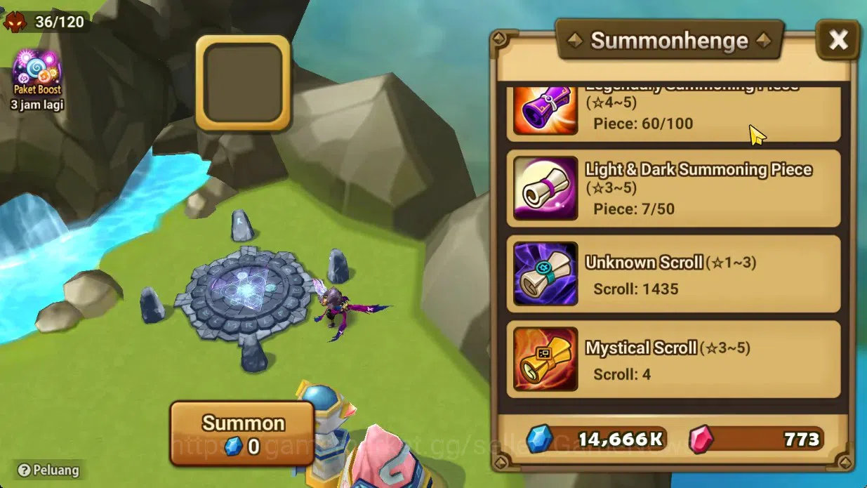 Summoners War: Sky Arena Accounts Starter GLOBAL Lv42|Starter 2LD[Dark Kiara,Light Julianne]|14Total 14