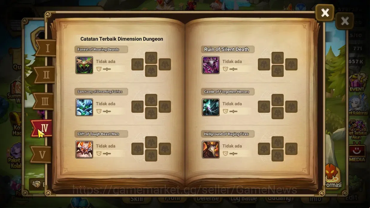 Summoners War: Sky Arena Accounts Starter GLOBAL Lv42|Starter 2LD[Dark Kiara,Light Julianne]|14Total 6