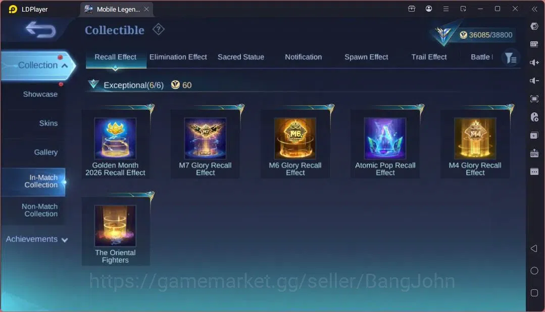 Mobile Legends: Bang Bang Accounts Global |Hero 117|Skin 167|Expert|Lightborn Granger image 13