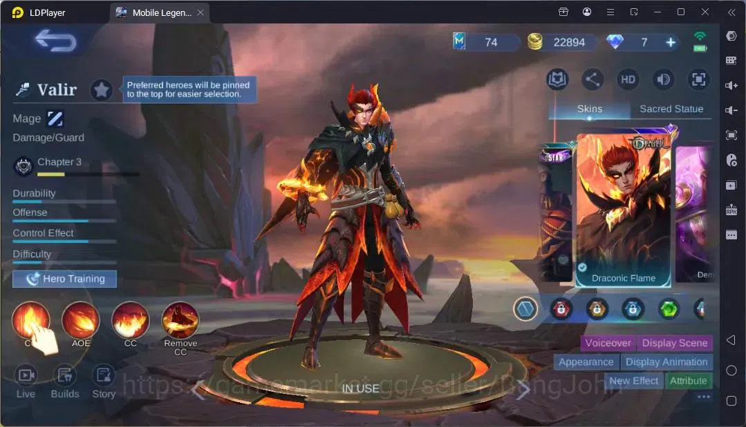 Mobile Legends: Bang Bang Accounts Global |Hero 117|Skin 167|Expert|Lightborn Granger image 18