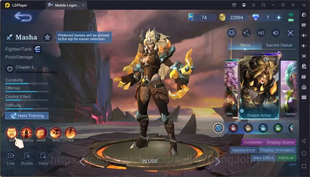 Mobile Legends: Bang Bang Accounts Global |Hero 117|Skin 167|Expert|Lightborn Granger image 19