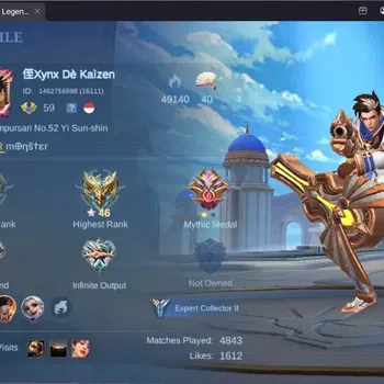 Mobile Legends: Bang Bang Collector Global |Hero 117|Skin 167|Expert|Lightborn Granger image 1