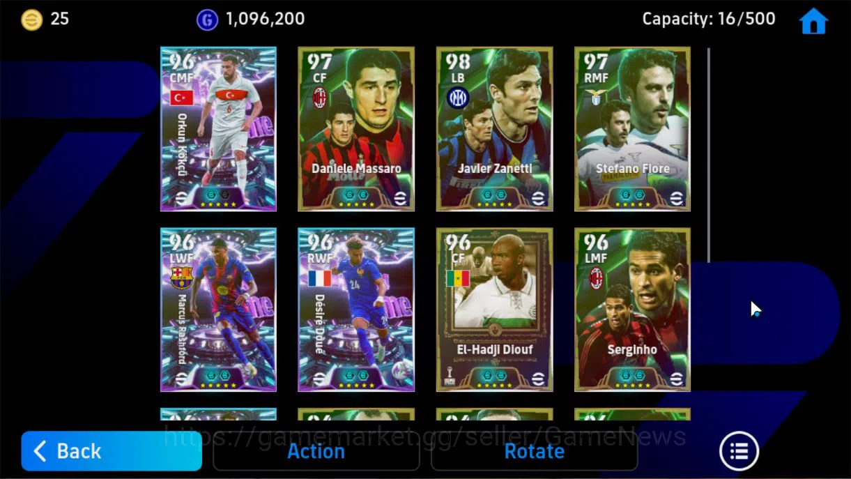 eFootball Accounts Mobile|Visionary Pass(Orkun Kokcu),Daniele Massaro image 12