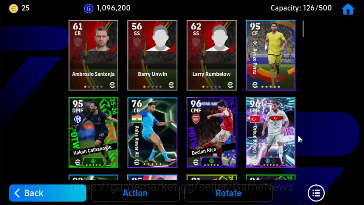 eFootball Accounts Mobile|Visionary Pass(Orkun Kokcu),Daniele Massaro image 4
