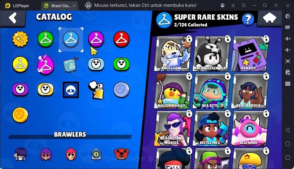 Brawl Stars Accounts Trophy 437|12 Brawler|3 Hypercharge(Shelly,Edgar,JYong)|1Mythic(Otis),3 Epic,2 Rare Skin|2771 7