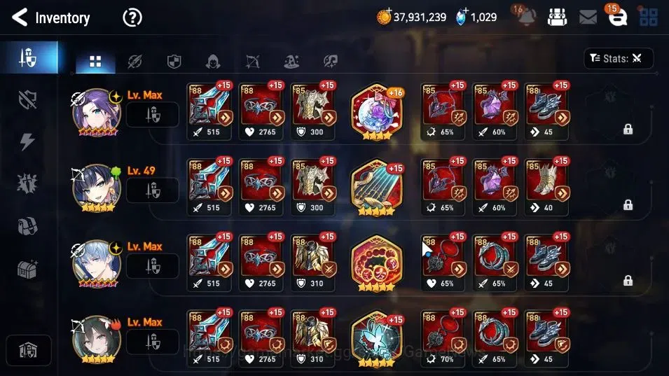 Epic Seven Accounts GLOBAL UnVerif|New Era|6 ML(BArunka,LC Bellona,SC  image 16