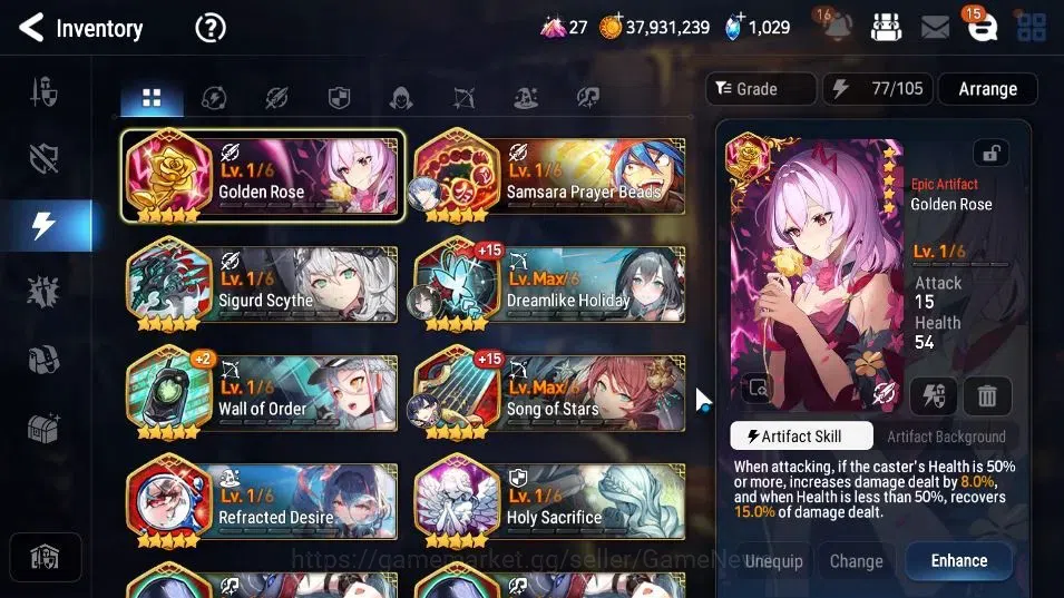 Epic Seven Accounts GLOBAL UnVerif|New Era|6 ML(BArunka,LC Bellona,SC  image 18