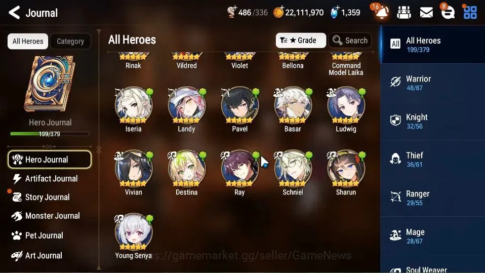 Epic Seven Accounts GLOBAL Verif|NewEra|16 ML[Notos,LOTScales,BArunka, image 11