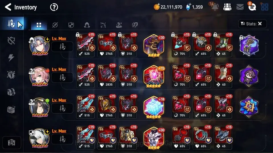 Epic Seven Accounts GLOBAL Verif|NewEra|16 ML[Notos,LOTScales,BArunka, image 15