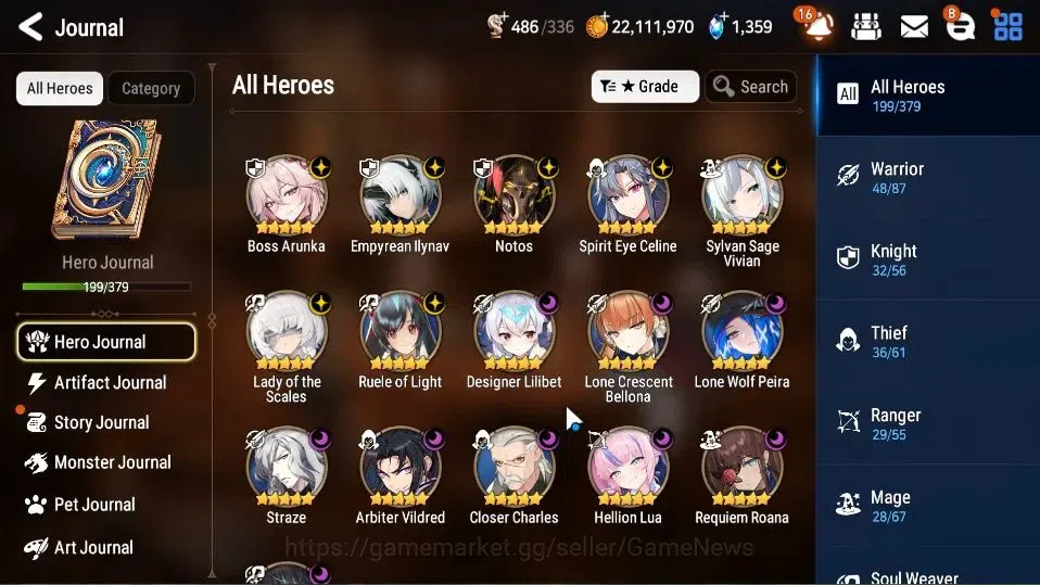 Epic Seven Accounts GLOBAL Verif|NewEra|16 ML[Notos,LOTScales,BArunka, image 6