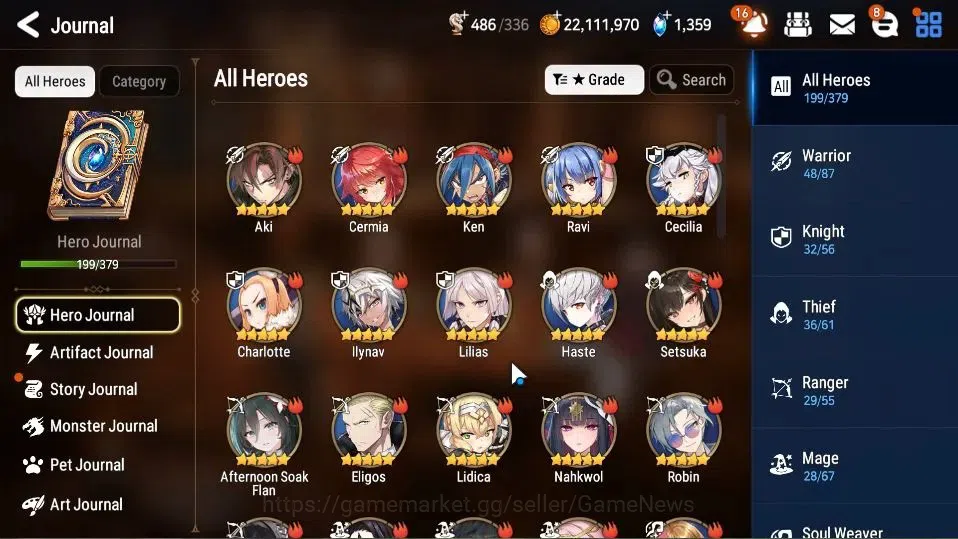 Epic Seven Accounts GLOBAL Verif|NewEra|16 ML[Notos,LOTScales,BArunka, image 8