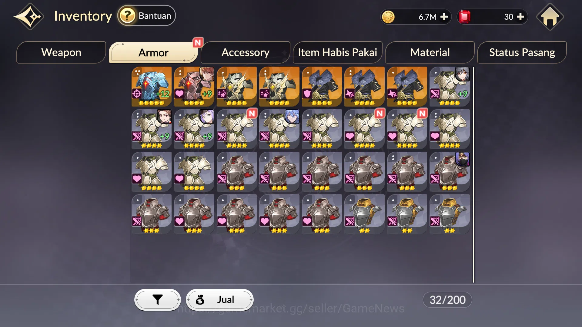 Seven Knights Re:Birth Accounts [Re;BIRTH] Global Fresh Starter 6 Legendary (Plati image 6