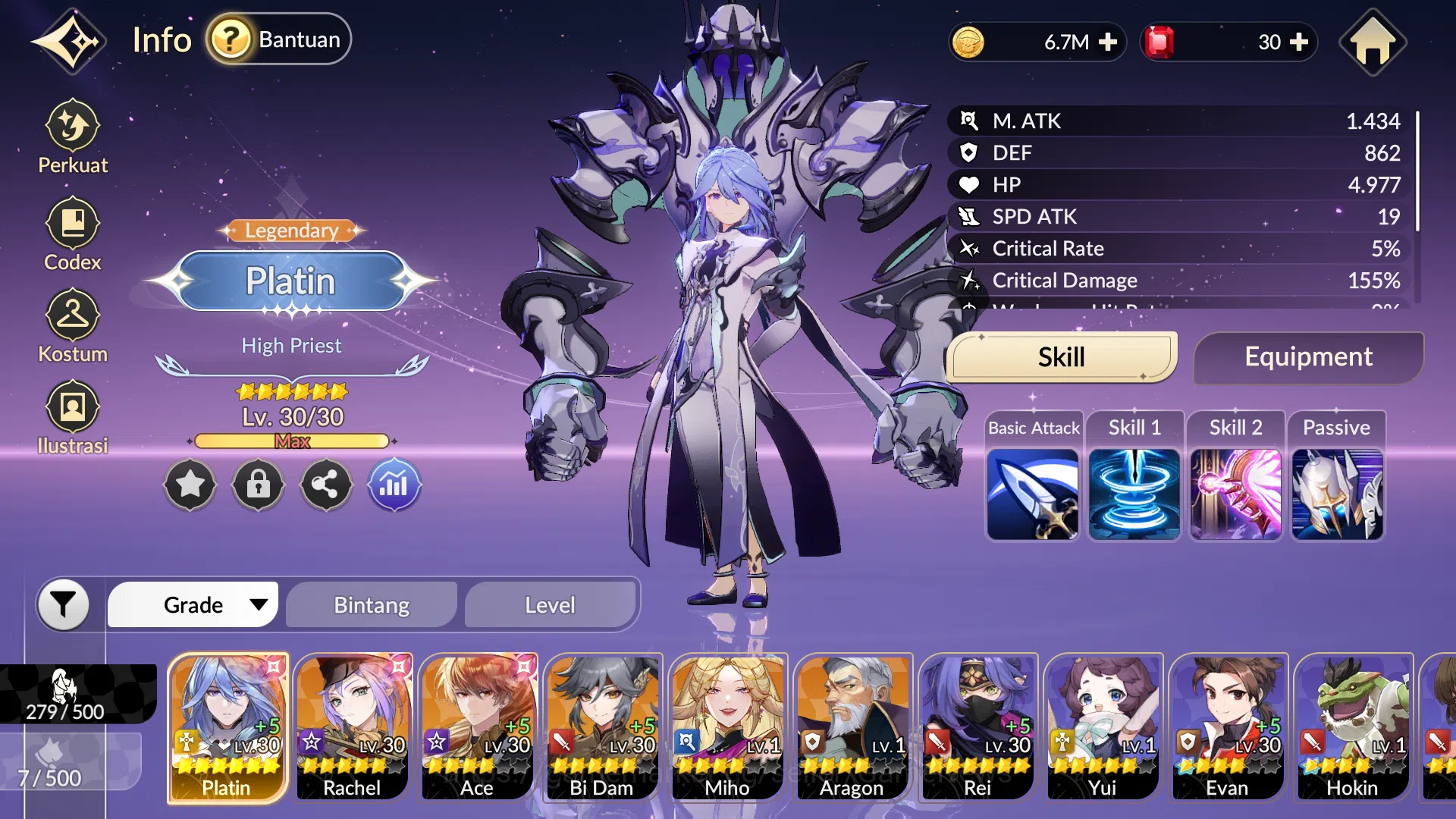 Seven Knights Re:Birth Accounts [Re;BIRTH] Global Fresh Starter 6 Legendary (Plati image 8