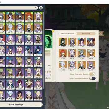 Genshin Impact Accounts Others Asia|AR 57|Pream Team Nefer|8 Limited+7 (*5