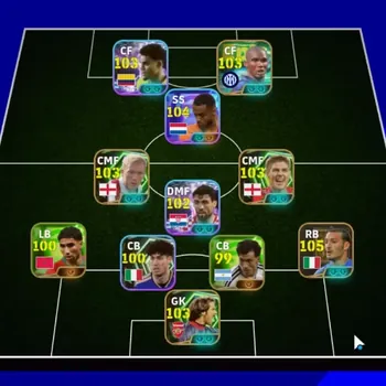 eFootball Accounts Legends & Iconic Players Android|7Epic Gianluca Zambrotta,Samuel Eto'o,Paul Scholes,David