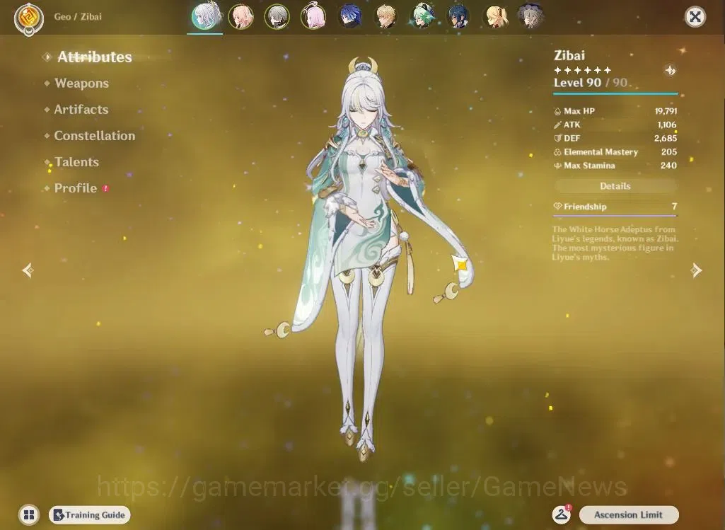Genshin Impact Accounts ASIA | AR 55 |4 Limited +3(*5Weapon)|Zibai,Linnea, image 3