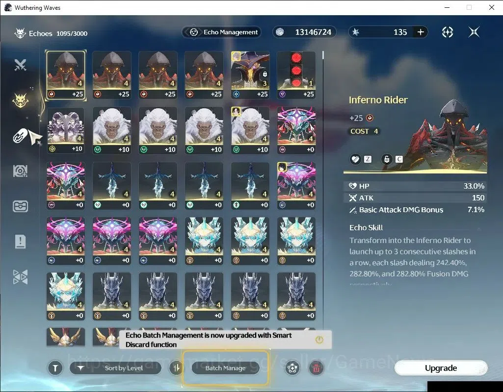 Wuthering Waves Accounts EU | UL 47 | 1 Limited | [Hiyuki R4 + Sign] | Data image 6