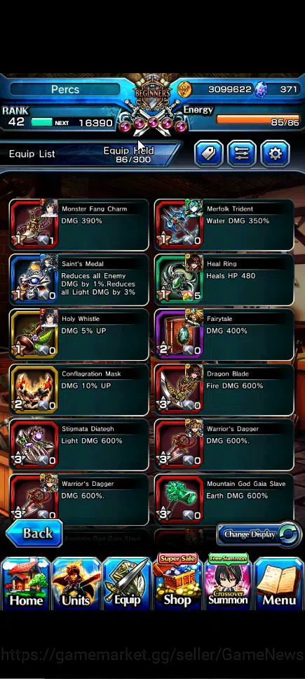 Grand Summoners Accounts Global|Rank 42|3 Ascend+3 TW|(Shizu,Shuna,Combat F image 12