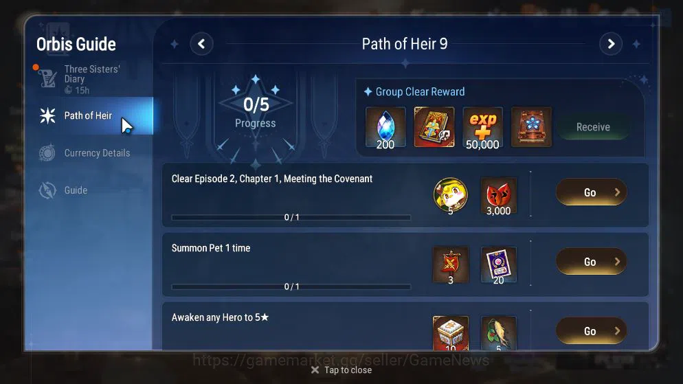 Epic Seven Accounts Mid-Tier ASIA Unverif|3 ML(SP Politis,Har setti,A Yufine)+Tenebria,Lilias,Vildred,Etc|PoH+Bless ON|4,9K 3
