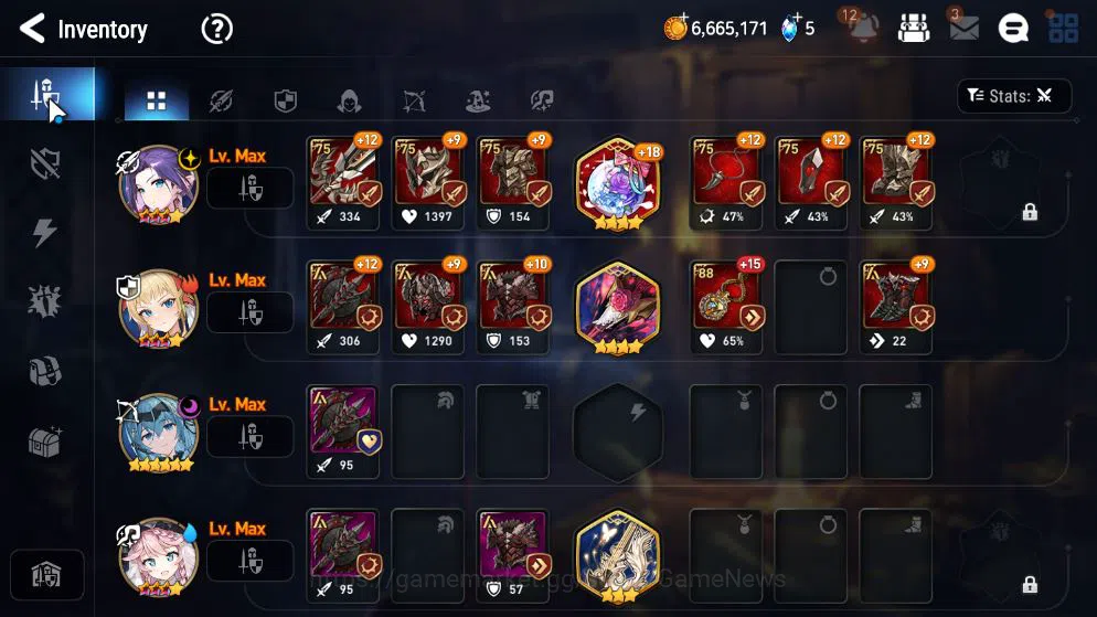 Epic Seven Accounts Mid-Tier ASIA Unverif|3 ML(SP Politis,Har setti,A Yufine)+Tenebria,Lilias,Vildred,Etc|PoH+Bless ON|4,9K 8