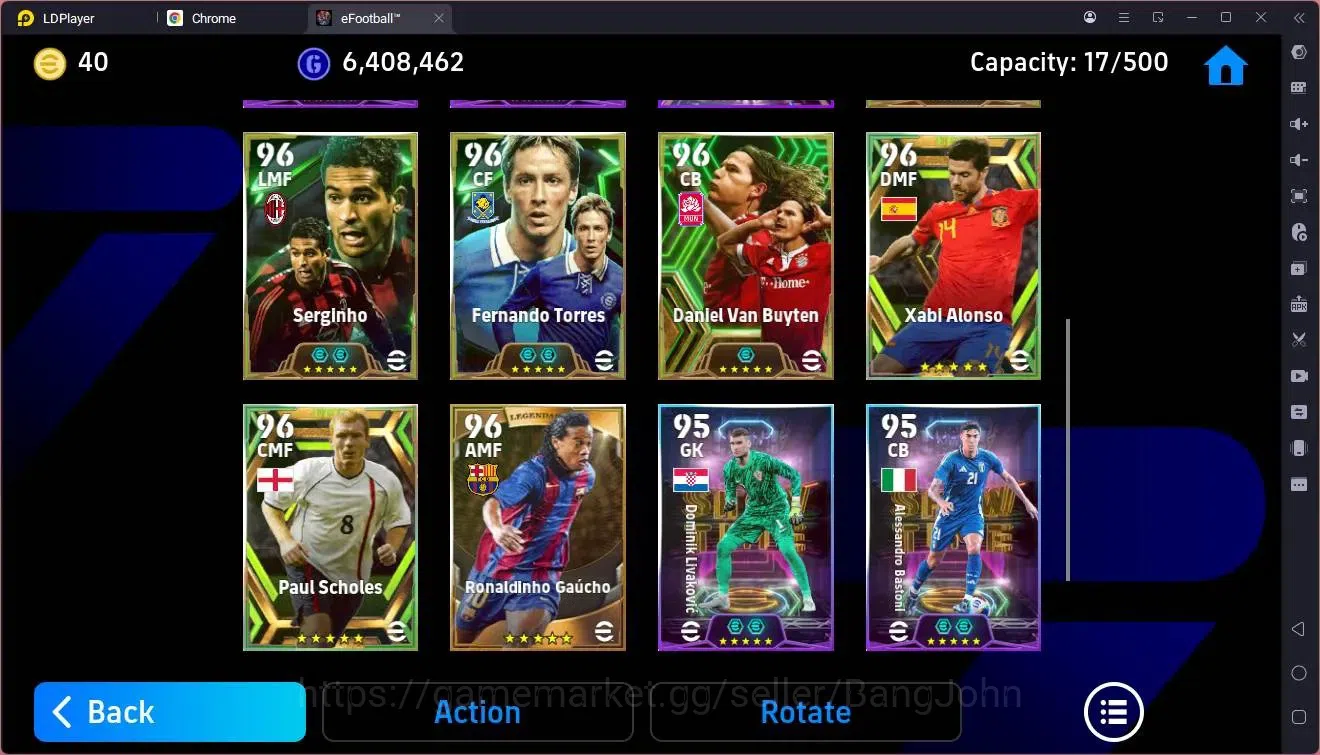 eFootball Accounts Android|PW 3138|Bigtime Rijkaard|Legendary Ronaldi image 4