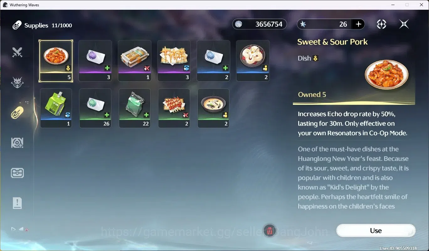 Wuthering Waves Accounts SEA|UL 76|Rank 7|9 Char Limited [Aemeath,Lynae,Chi image 17