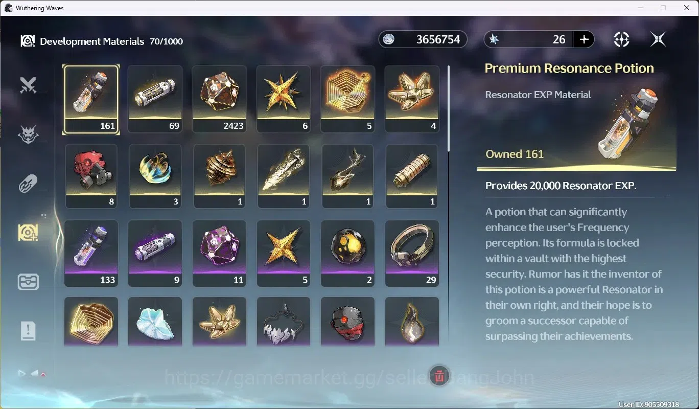 Wuthering Waves Accounts SEA|UL 76|Rank 7|9 Char Limited [Aemeath,Lynae,Chi image 18