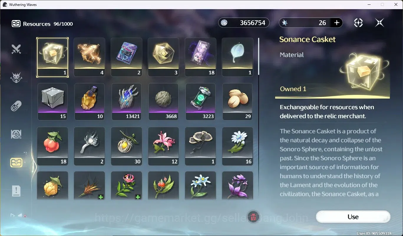 Wuthering Waves Accounts SEA|UL 76|Rank 7|9 Char Limited [Aemeath,Lynae,Chi image 19