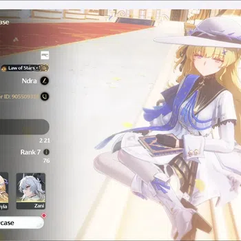 Wuthering Waves Starter SEA|UL 76|Rank 7|9 Char Limited [Aemeath,Lynae,Chi image 1