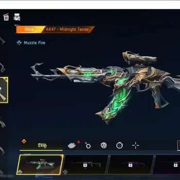 Blood Strike Accounts High-End ASIA|3 Ultra AK47 Midnight Terror Lv3,FAL Luchador,Galil Knight|4 Legendary Origin-12