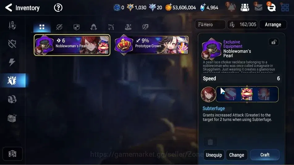 Epic Seven Accounts High-End Global Unverif|8ML (Salome, RoL, LW Peira, SP Celine, LQC, and etc)|PoH+Bless+Theater 11