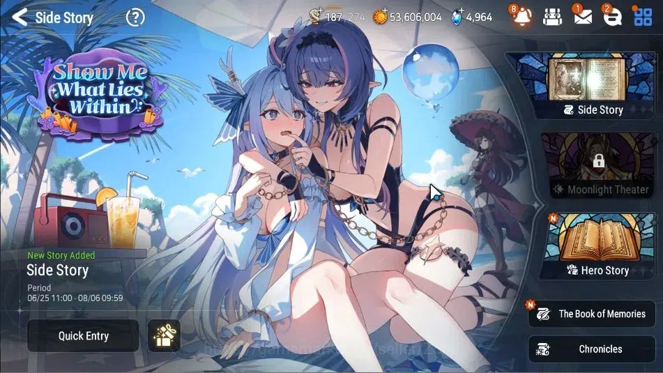 Epic Seven Accounts High-End Global Unverif|8ML (Salome, RoL, LW Peira, SP Celine, LQC, and etc)|PoH+Bless+Theater 5