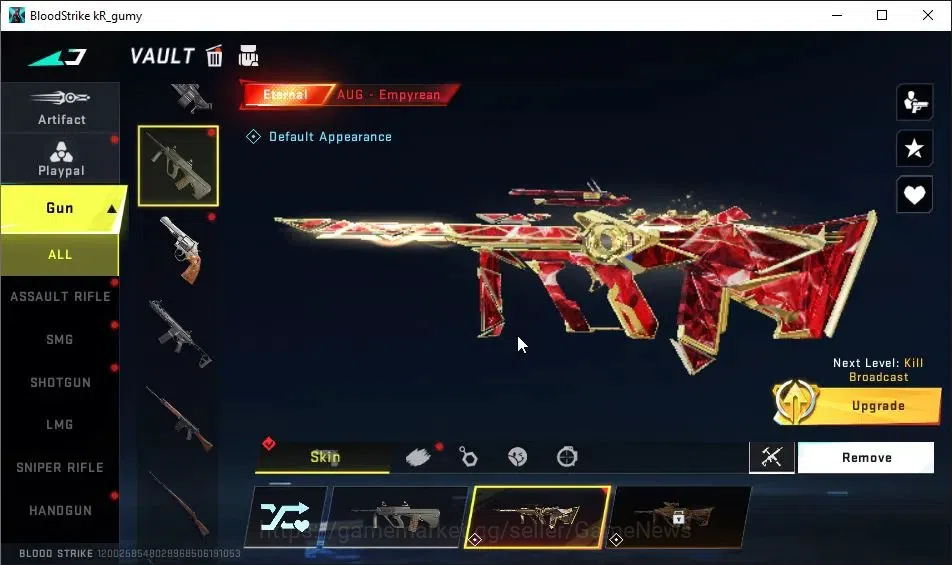 Blood Strike Accounts ASIA|Starter|ETERNAL AUG-Empyrean|2 Legendary [HK4 image 3