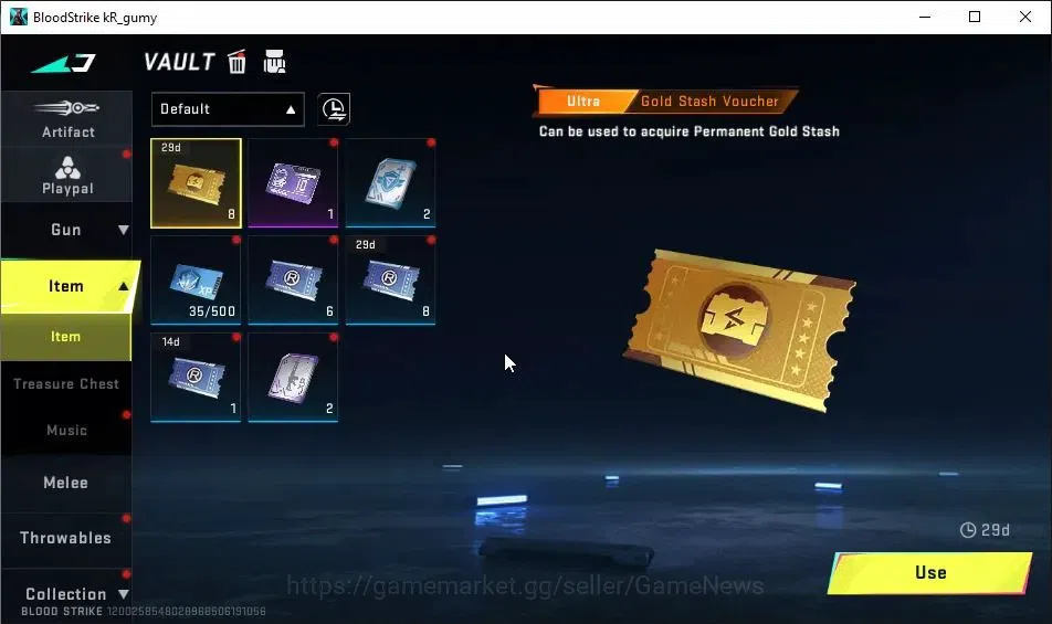 Blood Strike Accounts ASIA|Starter|ETERNAL AUG-Empyrean|2 Legendary [HK4 image 6