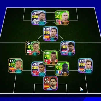 eFootball Accounts Legends & Iconic Players Android|Epic Jordi Alba,Steven Gerrard,Andriy Shevchenko|9 ShowTime Kylian
