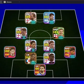 eFootball Accounts Legends & Iconic Players Mobile |PW 3139|Bigtime Desally|Epic Kane,Gerrard,Shevchenko|Showtime