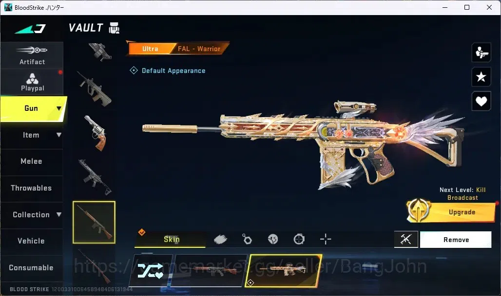 Blood Strike Accounts ASIA | 1 TR MCX - The Worst Future | 1 ULTRA MELEE image 3