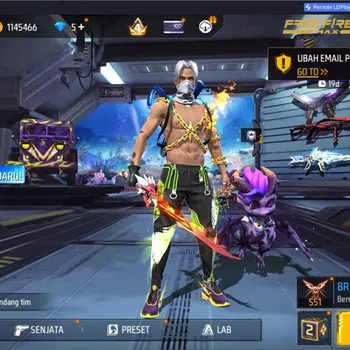 Free Fire Accounts Indonesia | Vault 117 | M1887- Incendium Burst,Sol image 1