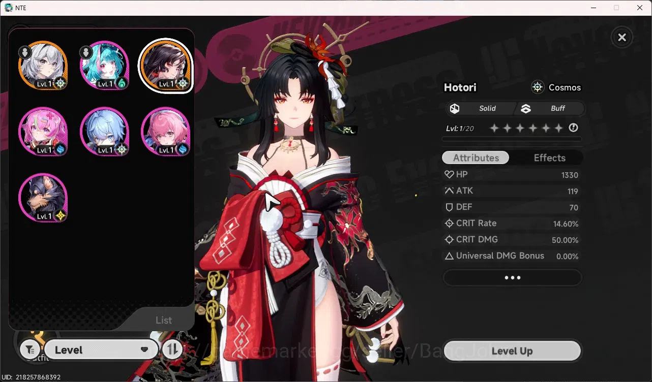 Neverness to Everness Accounts EU | Starter LV 3 | 1 SSR Hotori + 1 SSR Selector  image 8