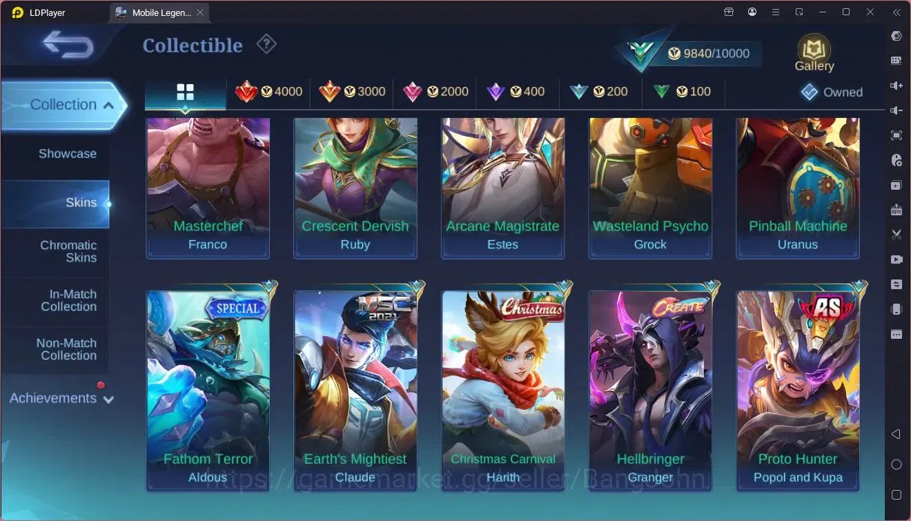 Mobile Legends: Bang Bang Accounts Global|Hero 61|Skin 54|Junior|SainSaiya Badang|9th image 10