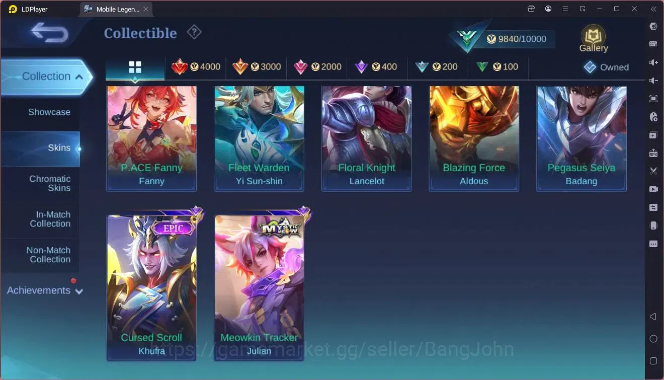 Mobile Legends: Bang Bang Accounts Global|Hero 61|Skin 54|Junior|SainSaiya Badang|9th image 12