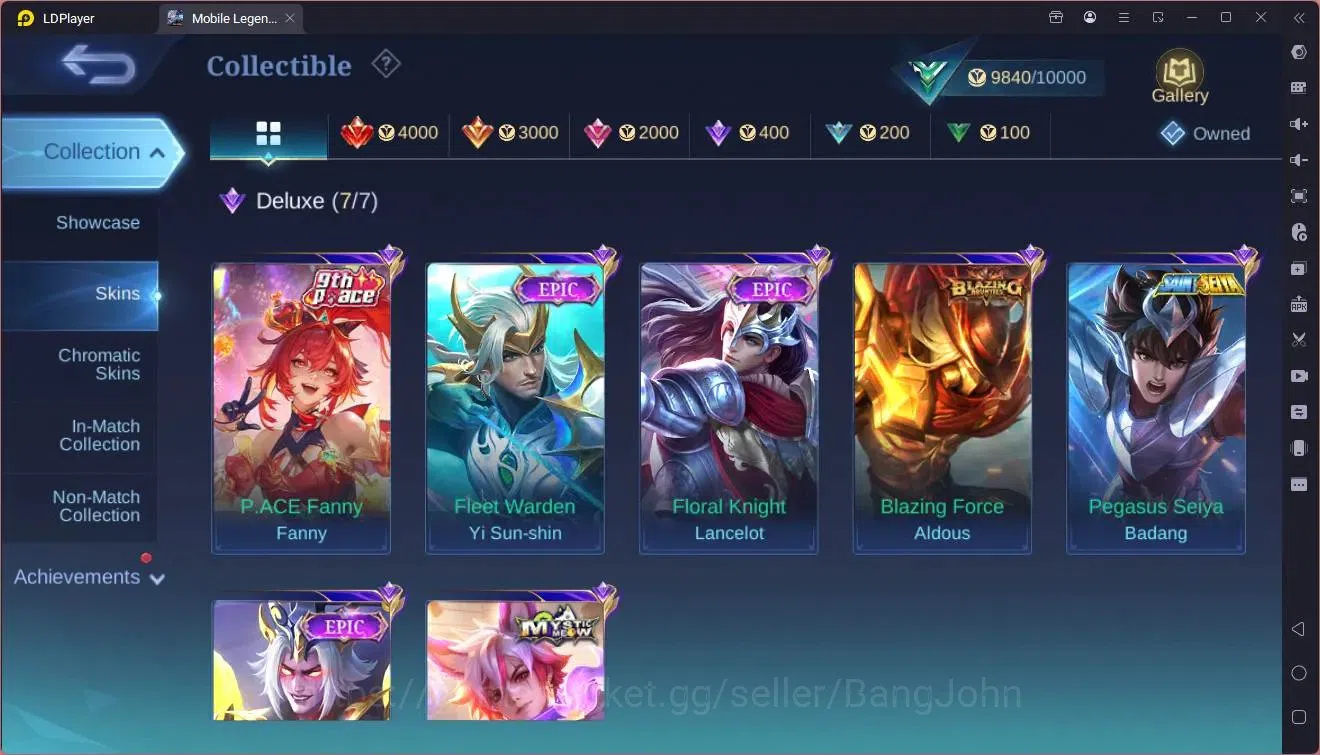 Mobile Legends: Bang Bang Accounts Global|Hero 61|Skin 54|Junior|SainSaiya Badang|9th image 13