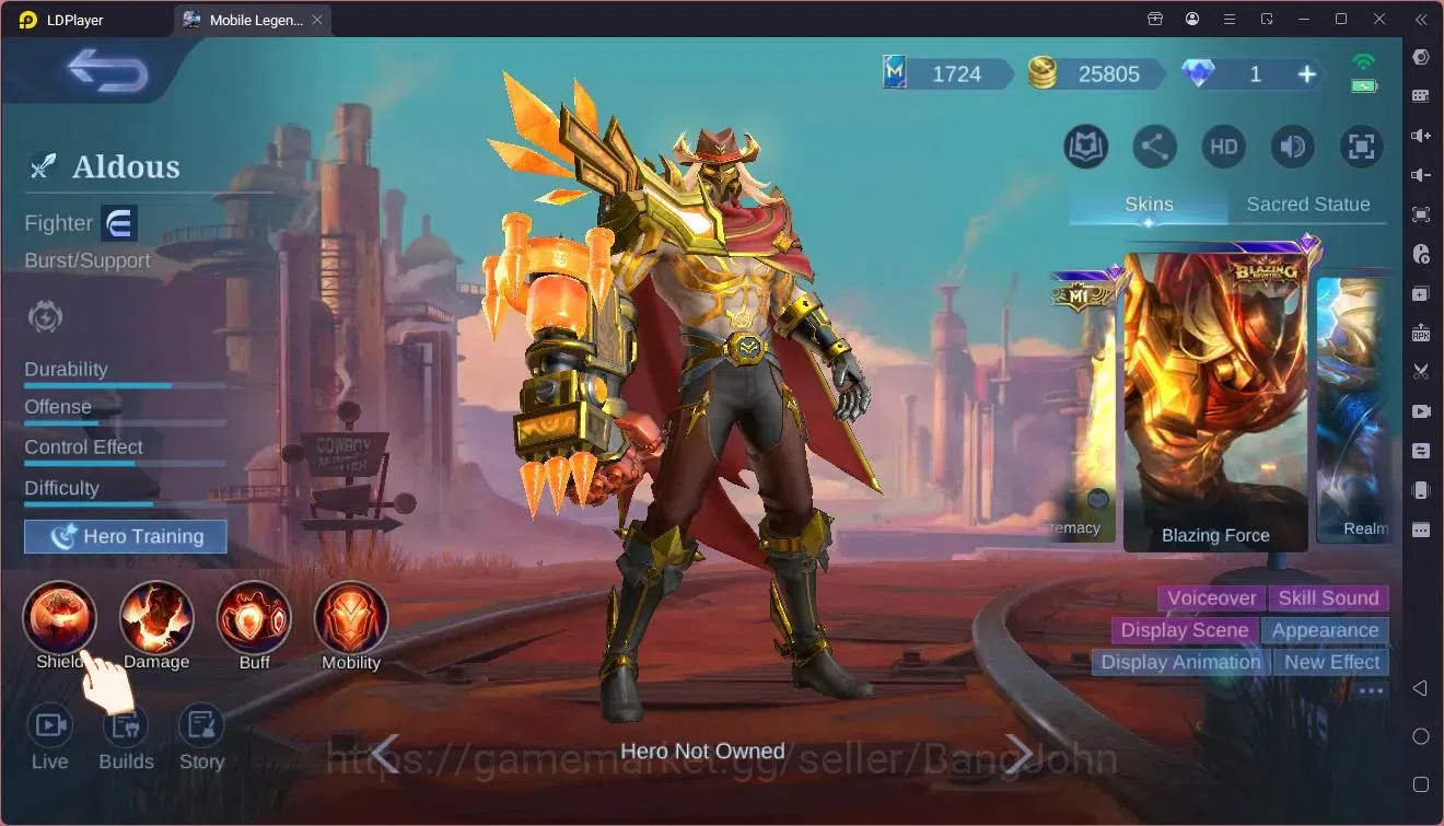 Mobile Legends: Bang Bang Accounts Global|Hero 61|Skin 54|Junior|SainSaiya Badang|9th image 5