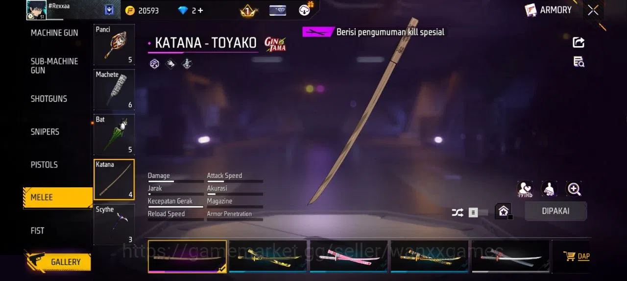 Free Fire Accounts Indonesia | EVOGUN 2 UMP LVL 4,MP40 LVL 3 SG MAMBAH VAULT 94 EMOTE 30 TAS 24 SKYWING 1 WEAPON 122 | W146 8