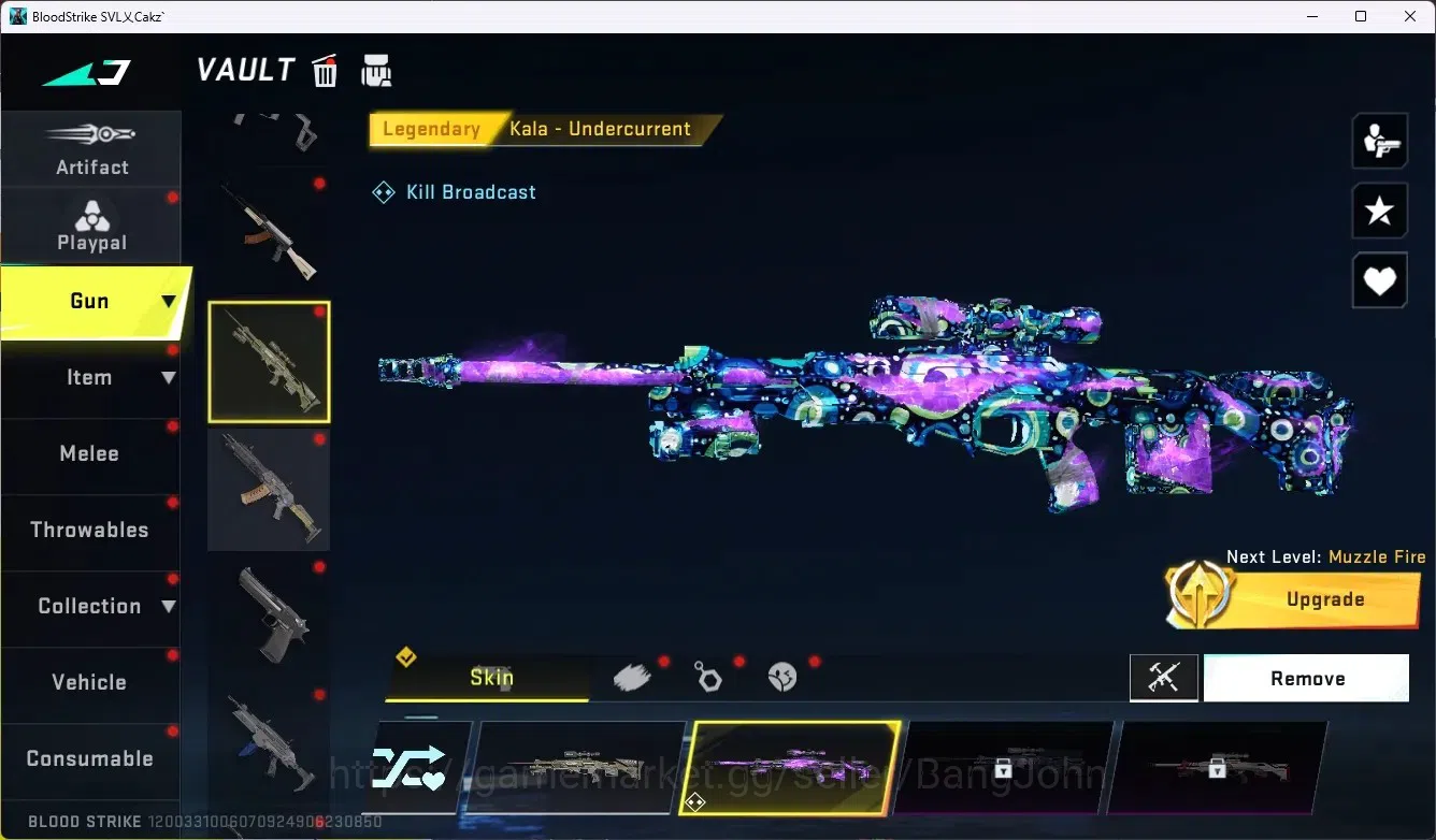 Blood Strike Accounts ASIA | 1 Eternal: AUG-Empyrean | 1 TR Collab: FN20 image 2
