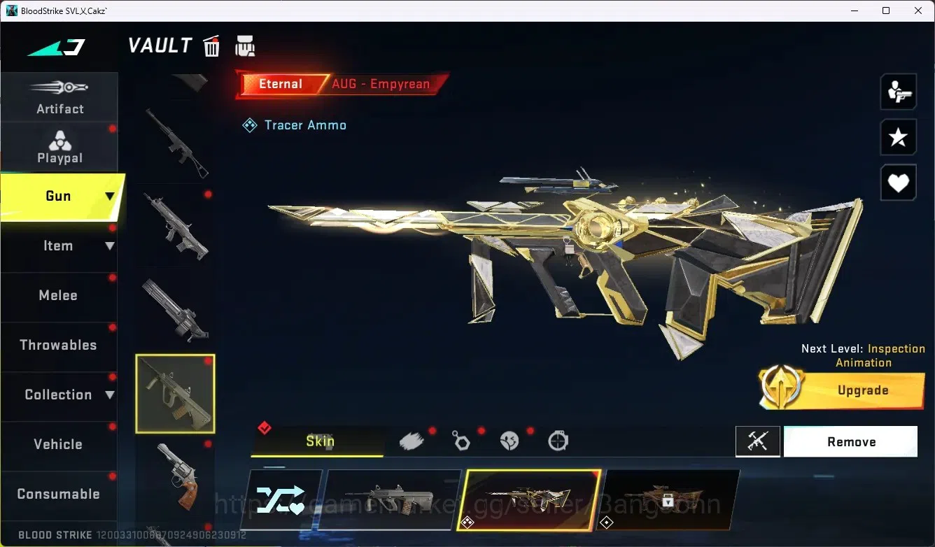 Blood Strike Accounts ASIA | 1 Eternal: AUG-Empyrean | 1 TR Collab: FN20 image 4