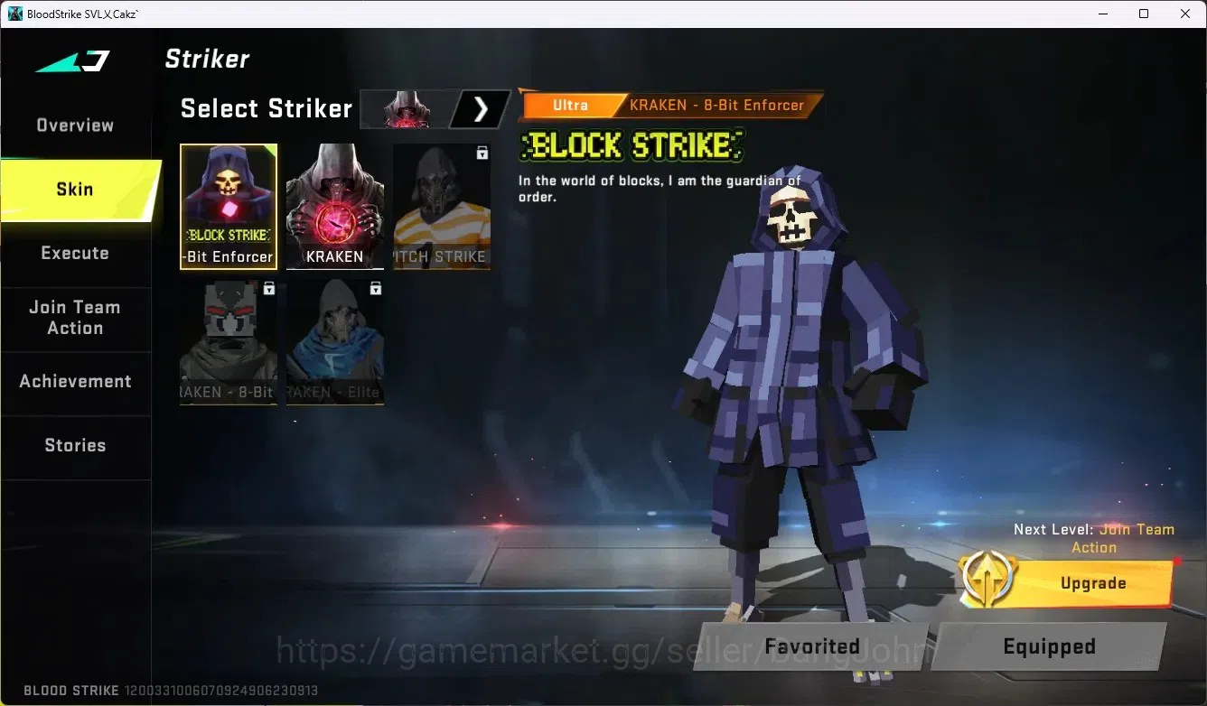 Blood Strike Accounts ASIA | 1 Eternal: AUG-Empyrean | 1 TR Collab: FN20 image 9