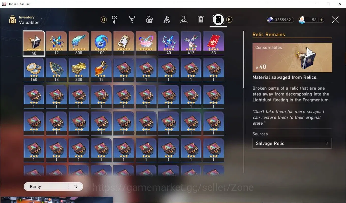 Honkai Star Rail Accounts End Game ASIA|TL67|Cyrene L80| prem archer,saber,sw lvl 999,hypercarry phainon |9x L80 6