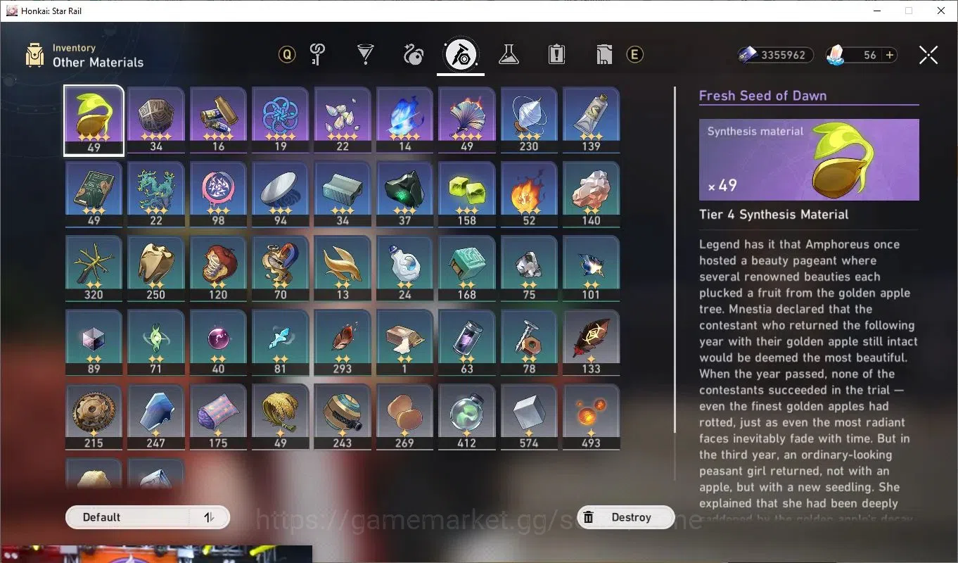 Honkai Star Rail Accounts End Game ASIA|TL67|Cyrene L80| prem archer,saber,sw lvl 999,hypercarry phainon |9x L80 9