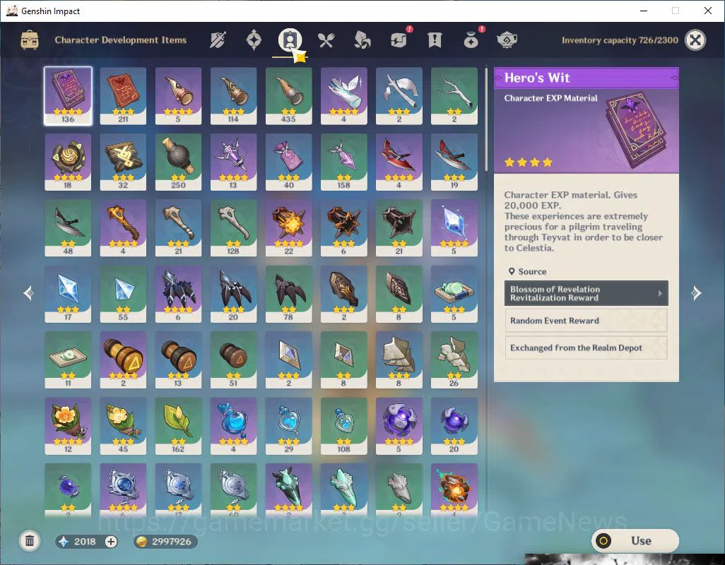 Genshin Impact Accounts ASIA|AR 56|6 Limited+5(5*Weapon)|(Navia,Mualani)+s image 10